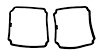 1973-84 G.M. PICKUP PARKING LIGHT LENS GASKETS 2 PCS - image 1