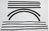 CT348 Felt Kit for 1939-1946 Chevy/GMC Trucks