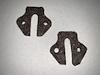 1937-55 PARK BRAKE CABLE BACKING FELT SEALS - image 1