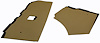1969 MERCURY CYCLONE SPOILER WATERSHEILD SET 4 PC - image 1