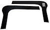 1964-65 FALCON FRONT FENDER TO RADIATOR SUPPORT SPLASH SHIELD - image 1