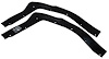1964 COMET FRONT FENDER TO RAD SUPPORT SPLASH SHIELD - image 1
