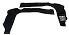 1965 COMET FRONT FENDER TO RAD SUPPORT SPLASH SHIELD - image 1