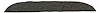 1960-EARLY 1962 FALCON 2 DR / 4 DR PACKAGE TRAY INSULATION - image 1