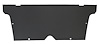 1963-65 FALCON 2 DR HARDTOP SEAT DIVIDER BOARD - image 1