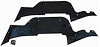 FA124 Front Fender Dust & Splash Shields for 1972-1979 Ford Fairlane, Ranchero - image 1