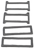 1967 FAIRLANE BACK UP LENS GASKET SET - image 1