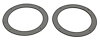 1964 FAIRLANE TAILLIGHT LENS GASKETS - image 1