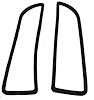 70-73 FIREBIRD TAILLIGHT GASKET - image 1