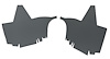 1965 GALAXIE 500XL GRAY TRUNK SIDE BOARDS 2 PCS - image 1