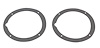 64 GALAXIE TAILLIGHT LENS GASKET - image 1
