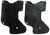 1977-79 FORD LTD II T-BIRD / COUGAR FRONT FENDER SPLASH SHIELD 2 PER - image 1