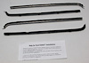 1957-60 FORD PICKUP TRUCK AUTHENTIC FELTKIT - image 1