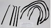 1973-79 FORD PICKUP TRUCK SUPER KIT INCLUDES FELTKIT DIVISION BARS / UPPER CHANNELS - image 1