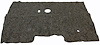 1948-49 INTERNATIONAL KB1 FLOOR CARPET PAD - image 1