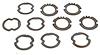 58 CHEVROLET LENS GASKET SET - image 1