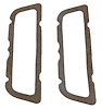 60 CHEVROLET PARKLIGHT LENS GASKET SET - image 1