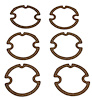 62 CHEVROLET TAILLIGHT LENS GASKET SET - image 1