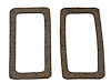63 CHEVROLET PARKLIGHT LENS GASKET SET - image 1