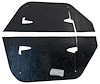 62-64 CHEVROLET PASS A-ARM DUST SHIELDS WITH STAPLES 1 PAIR - image 1