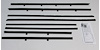 1961-64 BEL AIR / BISCAYNE 2 DR SEDAN AUTHENTIC FELTKIT - image 1
