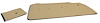59-60 CHEVROLET FULL SIZE CONVERTIBLE WATERSHIELD SET - image 1