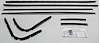 LN107 Felt Kit for 1968-1971 Ford Lincoln Mark III 2-Dr Hardtop - image 1