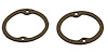 65-66 MUSTANG BACKUP LIGHT LENS GASKET - image 1