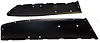 Door Water Shields Ford Mustang 2+2 Fastback - image 1