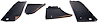 Door Water Shields Ford Mustang Coupe - image 1