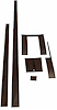 65-66 MUSTANG WOODGRAIN KIT - image 1