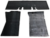 65-73 MUSTANG CONV. CARPET UNDERLAYMENT FRONT / REAR ONLY - image 1