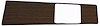 69 MUSTANG CONSOLE WOODGRAIN WITH SEAT BELTS - image 1