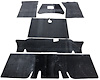 65-68 COMPLETE SOUND DEADENER SET FOR CONVERTIBLE - image 1