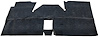 69-70 ALL BODY STYLES UNDERLAYMENT FOR UNDER FRONT RUG ONLY - image 1