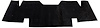 69-70 MUSTANG COUPE / CONV UNDER SEAT UNDERLAYMENT - image 1