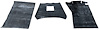 65-68 COUPE / FASTBACK UNDER FRONT RUG UNDERLAYMENT - image 1