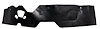 71-73 MUSTANG FIREWALL PAD INSULATION W CLIPS - image 1
