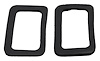 1970-77 MAVERICK AND COMET SIDE MARKER BEZEL TO BODY GASKETS - image 1