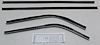 1967-69 BARRACUDA FASTBACK AUTHENTIC FELTKIT OUTERS ONLY - image 1