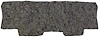 1966-67 ROAD RUNNER CORONET / CHARGER TRUNK DIVIDER BOARD JUTE - image 1