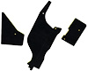 1971-74 B-BODY FIREWALL PAD INSULATION W/O AC - image 1