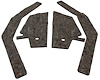 81-88 MONTE CARLO UPPER REAR INTERIOR QUARTER PANEL INSULATION - image 1