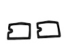 65 NOVA WAGON BACKUP LIGHT GASKET - image 1