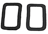 1968-69 NOVA SIDE MARKER GASKETS FITS FT OR RR - image 1