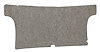 1962-67 NOVA / CHEVY 2 TRUNK DIVIDER BOARD / INSULATION - image 1
