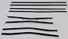 1966-67 CUTLASS 2 DR HARDTOP REPLACEMENT FELTKIT - image 1