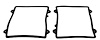 1974-77 GRAND PRIX TAILLIGHT GASKET - image 1