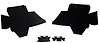 1973 RIVIERA BLACK TRUNK BOARDS 4 PCS - image 1