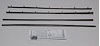 1955-57 THUNDERBIRD 2 DR HARDTOP AUTHENTIC FELTKIT - image 1